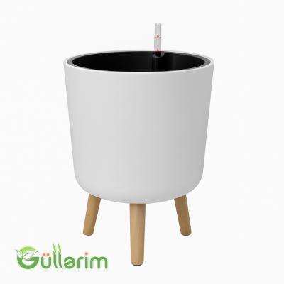 Dayaqlı Ağıllı Ağ Plastik Dibçək