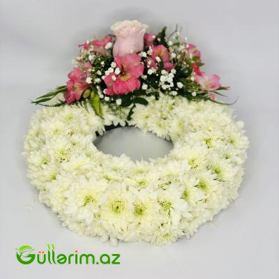 Halqavari Gül Çələngi Yasəmən (Gul celengi)