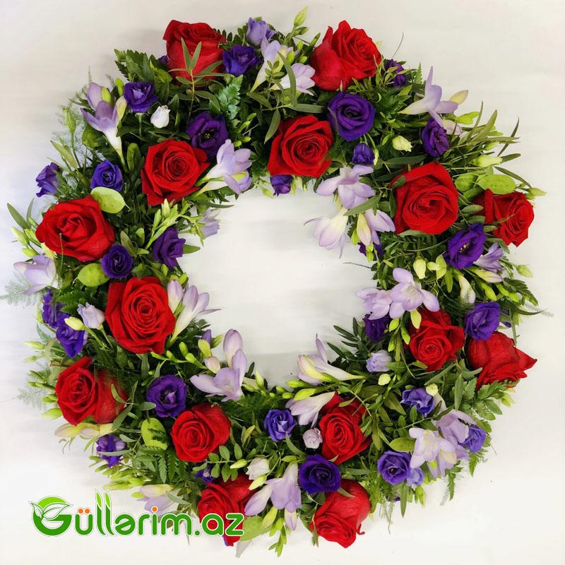 Halqavari Gül Çələngi (Gul celengi)