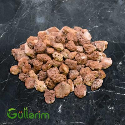 Keramzit - Qırmızı Vulkanik Daş (1-2 sm)