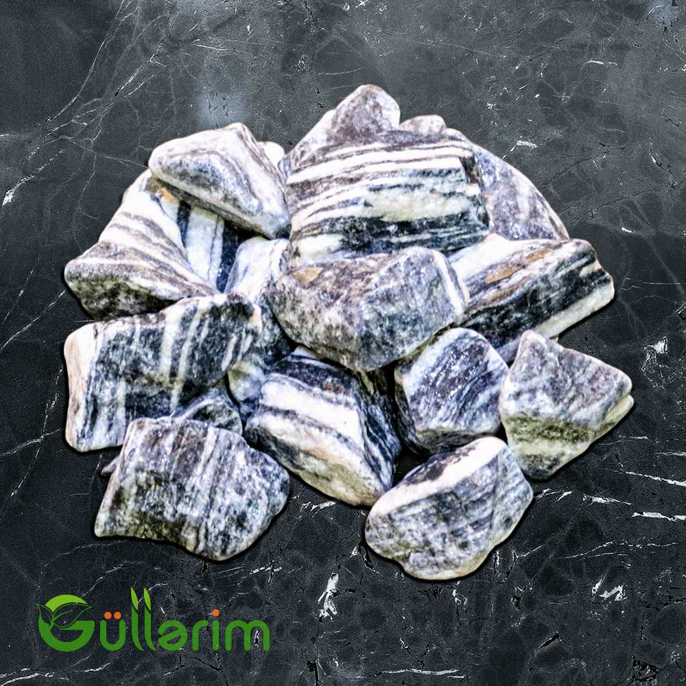 Zolaqlı Dekorativ Daş (das 4-6 sm)