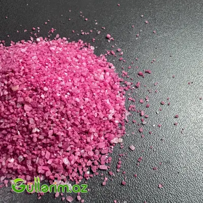 Dekorativ Çəhrayı Dolomit Daşı 0.80-1mm