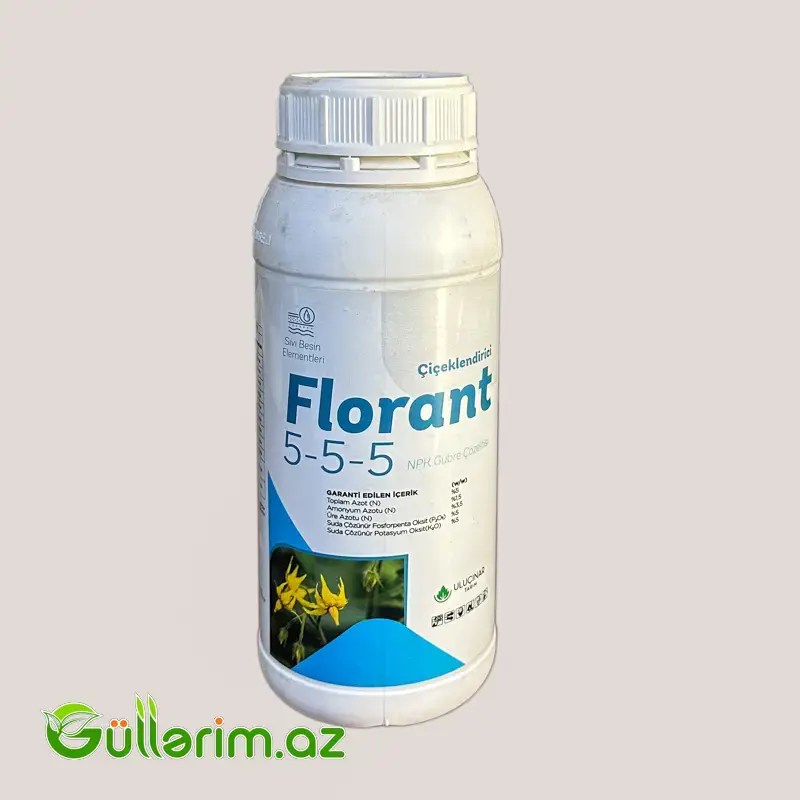 Florant 5-5-5 – Çiçəkləndirici NPK Gübrə Məhlulu