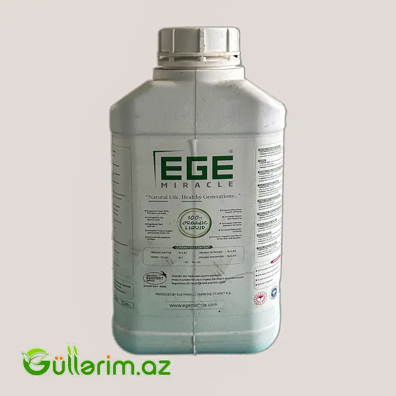 EGE MIRACLE 100% Orqanik Maye Gübrə