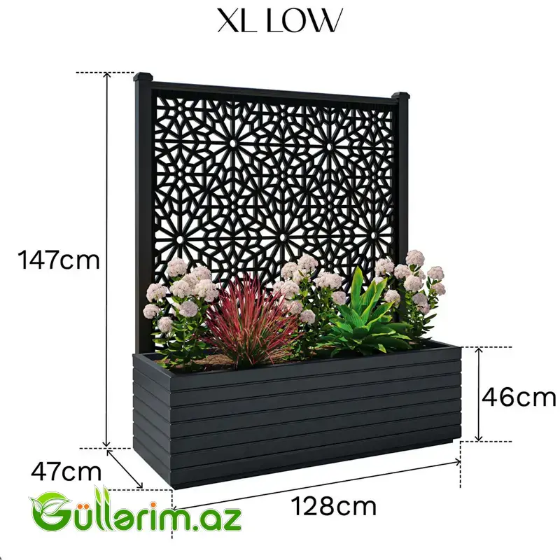 Dekorativ dibçək MTL-LLLSL