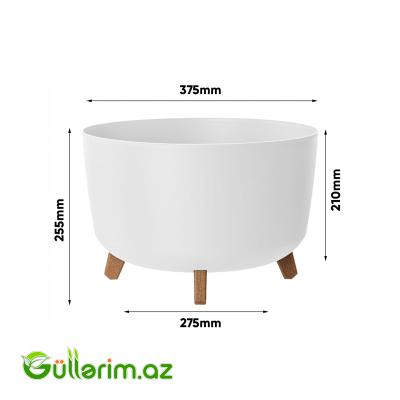 Lamela Dibçək (Ayaqlı Model)