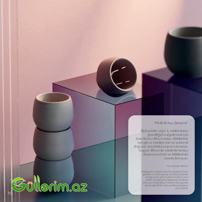 Dekorativ Plastik Dibçək