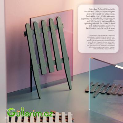 Ağ Plastik Bağ Çəpəri