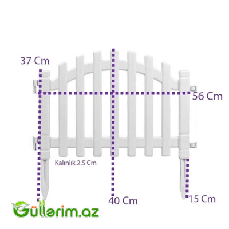 Ağ Plastik Bağ Çəpəri