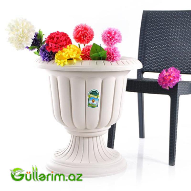 Ayaqlı Plastik Dibçək