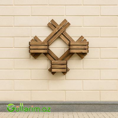 Taxta dibçək (Əl işi) № 053