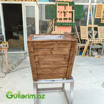 Taxta dibçək (Əl işi) № 057