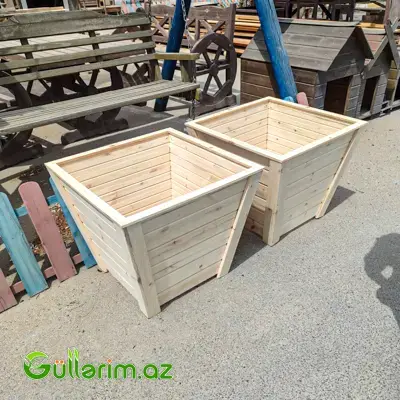 Taxta dibçək (Əl işi) № 031