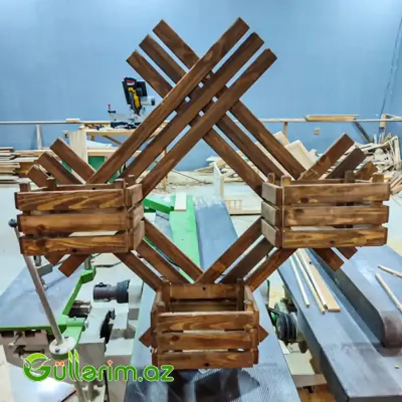 Taxta dibçək (Əl işi) № 053