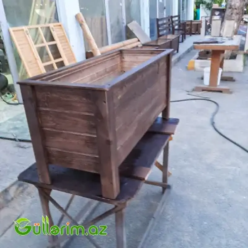 Taxta dibçək (Əl işi) № 037