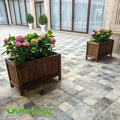 Taxta dibçək (Əl işi) № 046