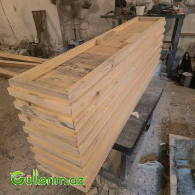 Taxta dibçək (Əl işi) № 015