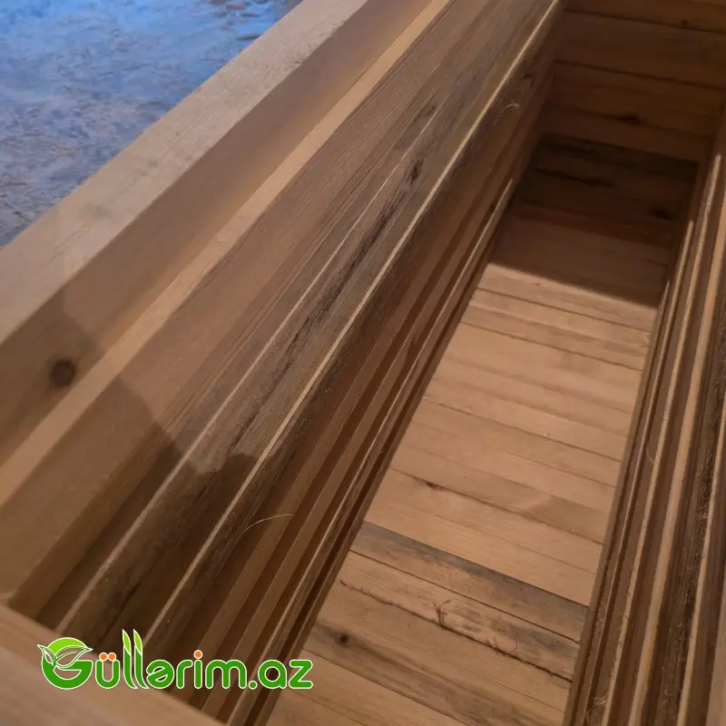 Taxta dibçək (Əl işi) № 012