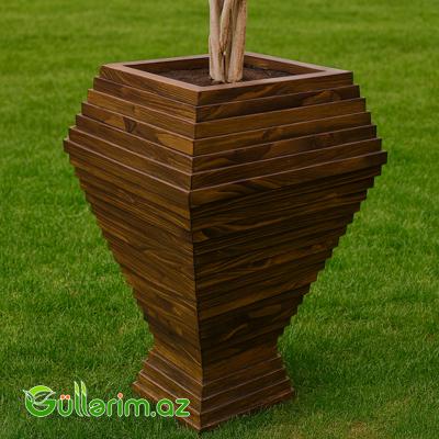 Taxta dibçək (Əl işi) № 01