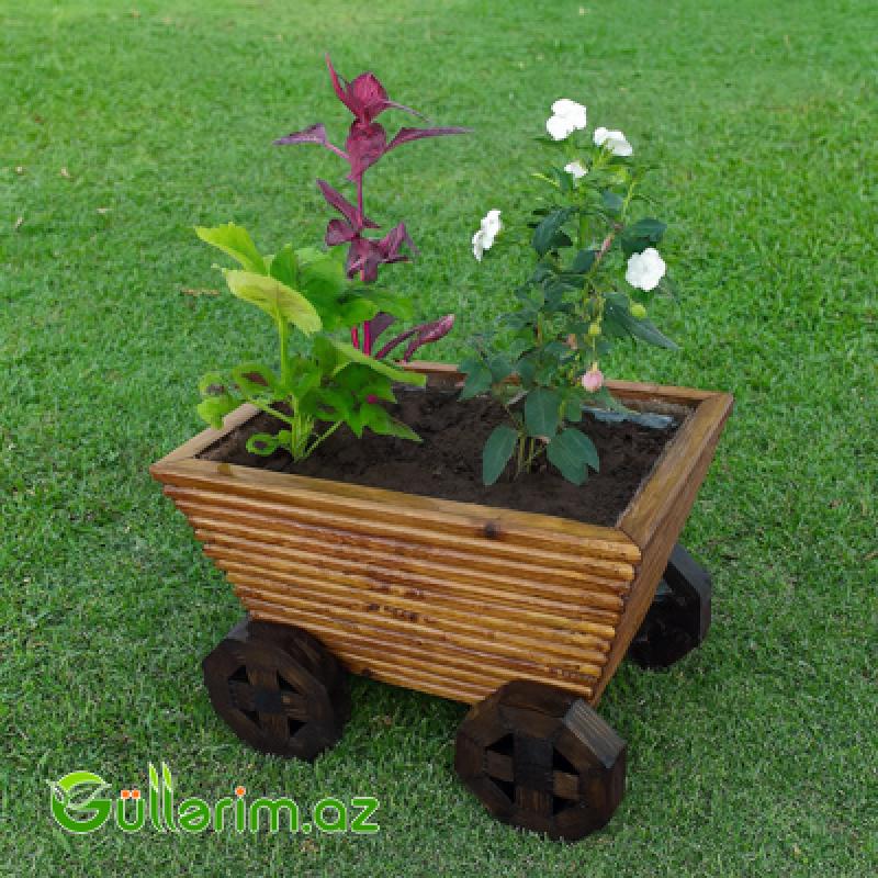 Taxta dibçək (Əl işi) № 09