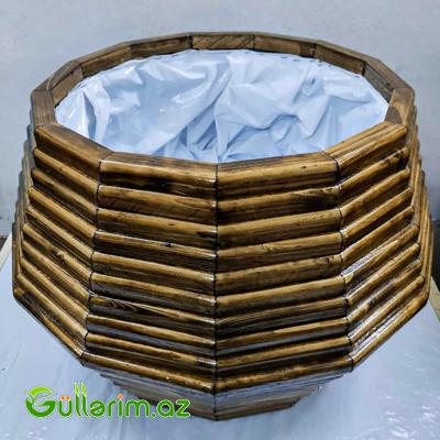 Taxta dibçək (Əl işi) № 02