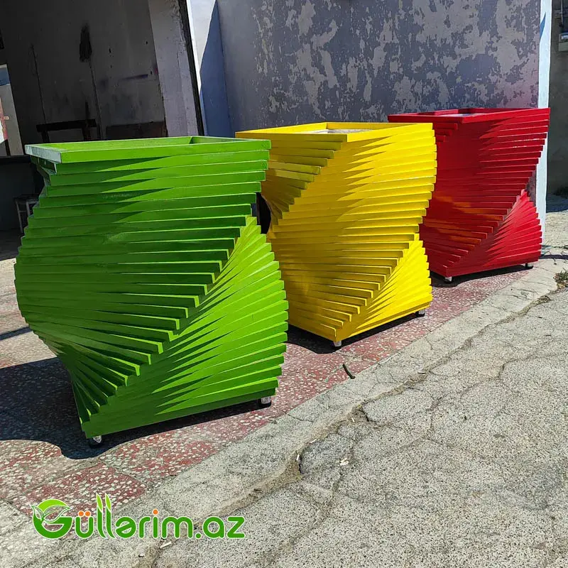 Taxta dibçək (Əl işi) № 06