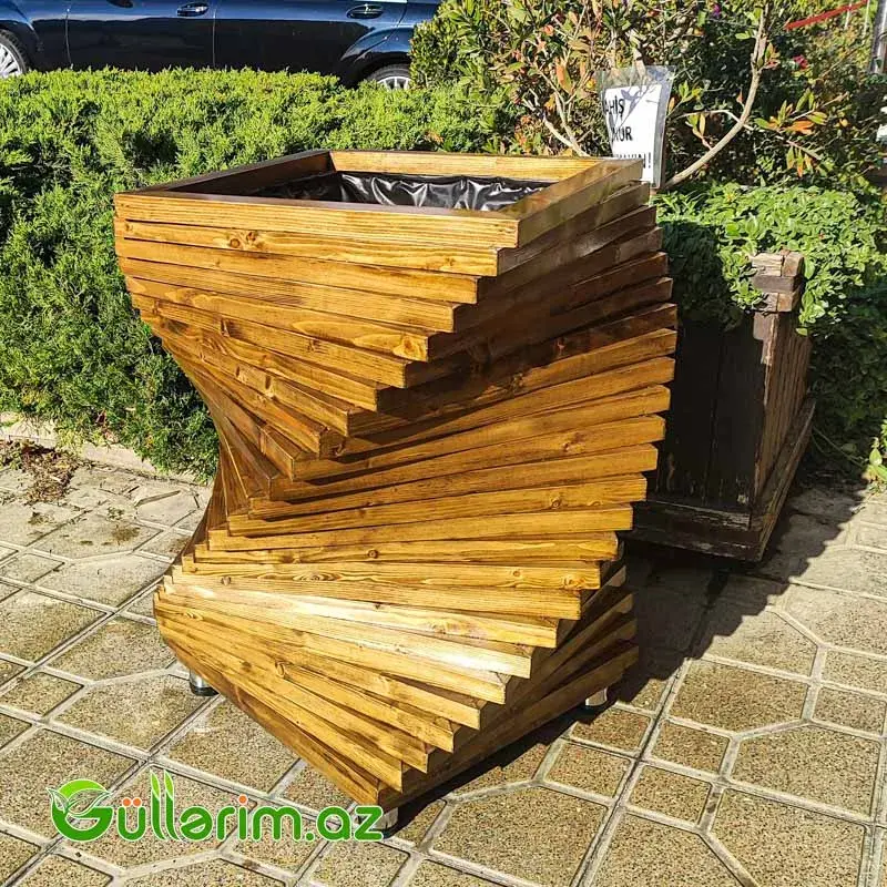 Taxta dibçək (Əl işi) № 06