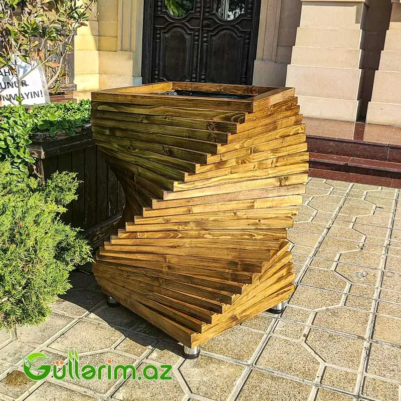 Taxta dibçək (Əl işi) № 06