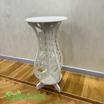 Dibçək altlıq ağ