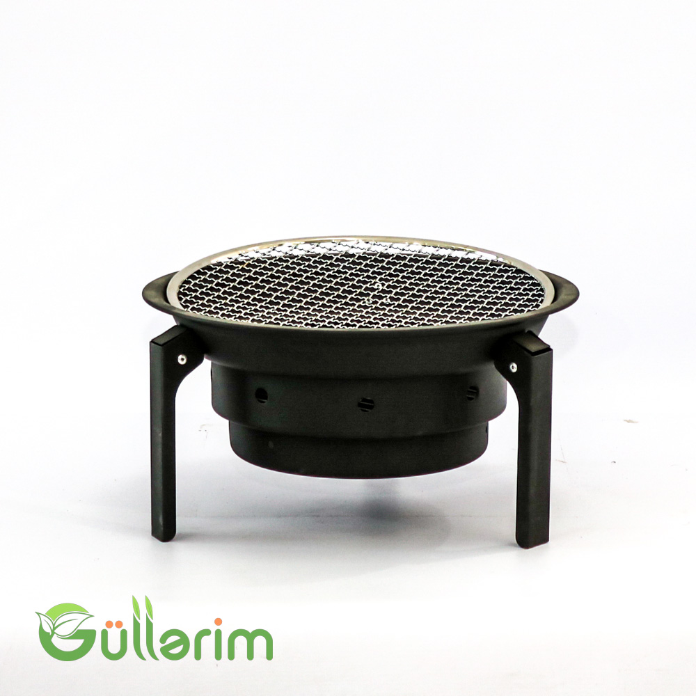 Dairəvi Portativ Mini Barbekü Izgarası