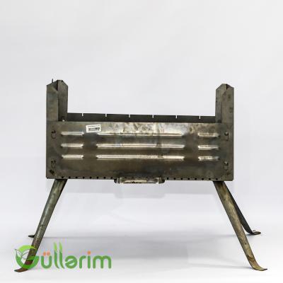 Qatlanan Portativ Metal Manqal