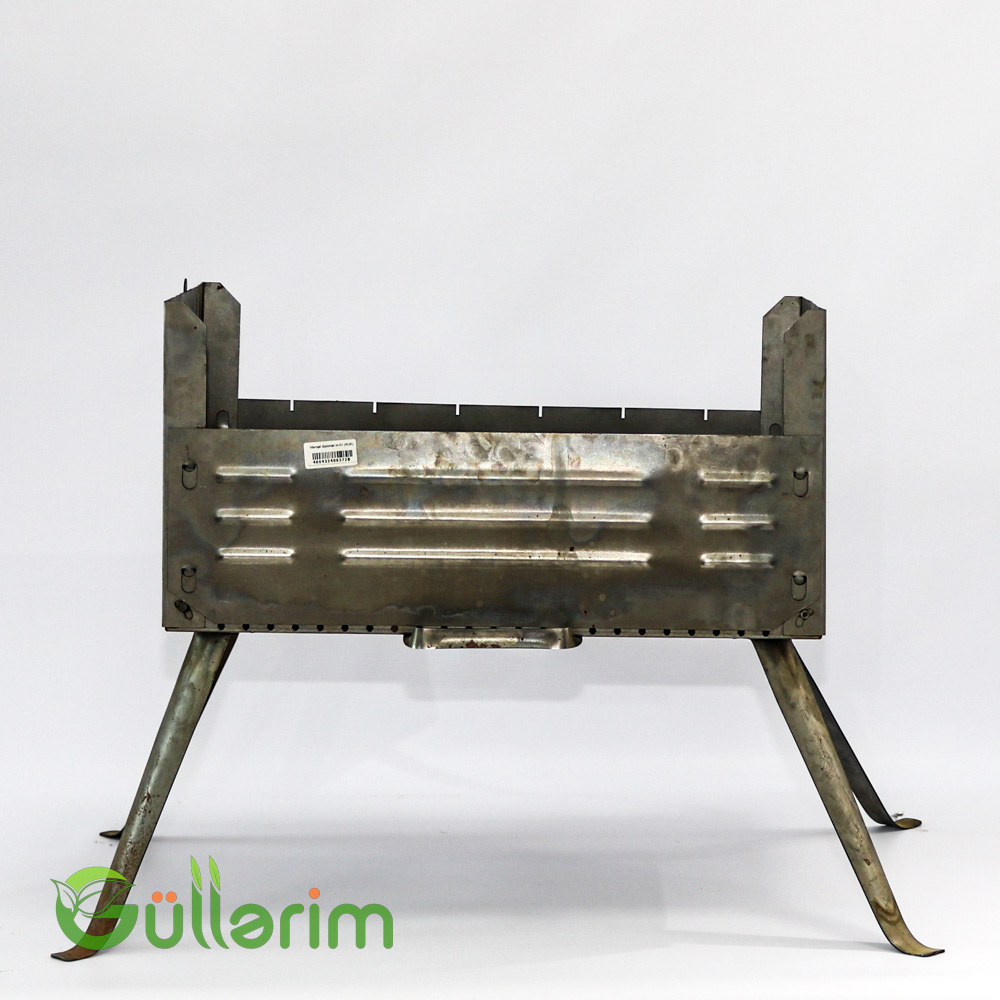 Qatlanan Portativ Metal Manqal