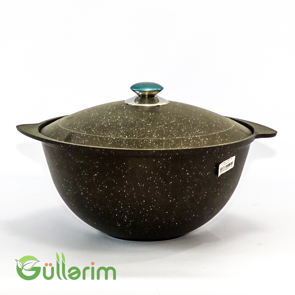 Qranit Plov Qazanı – Qapaqlı, Yapışmayan Örtüklə