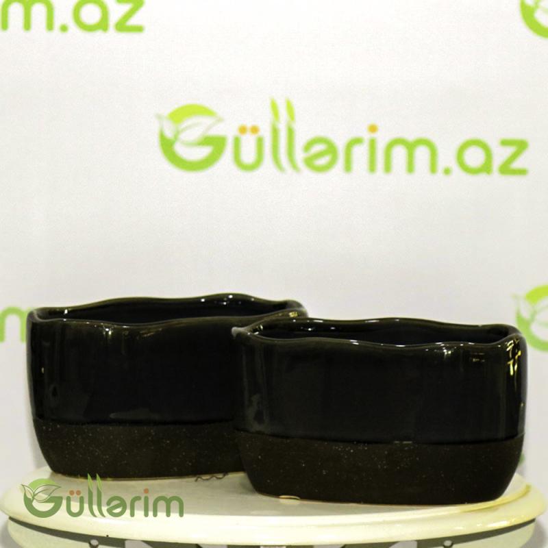 Mini dekorativ keramika dibçək