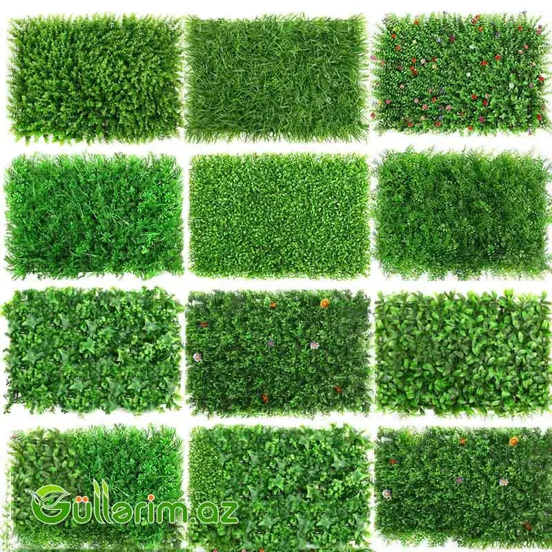 Dekorativ bitki paneli